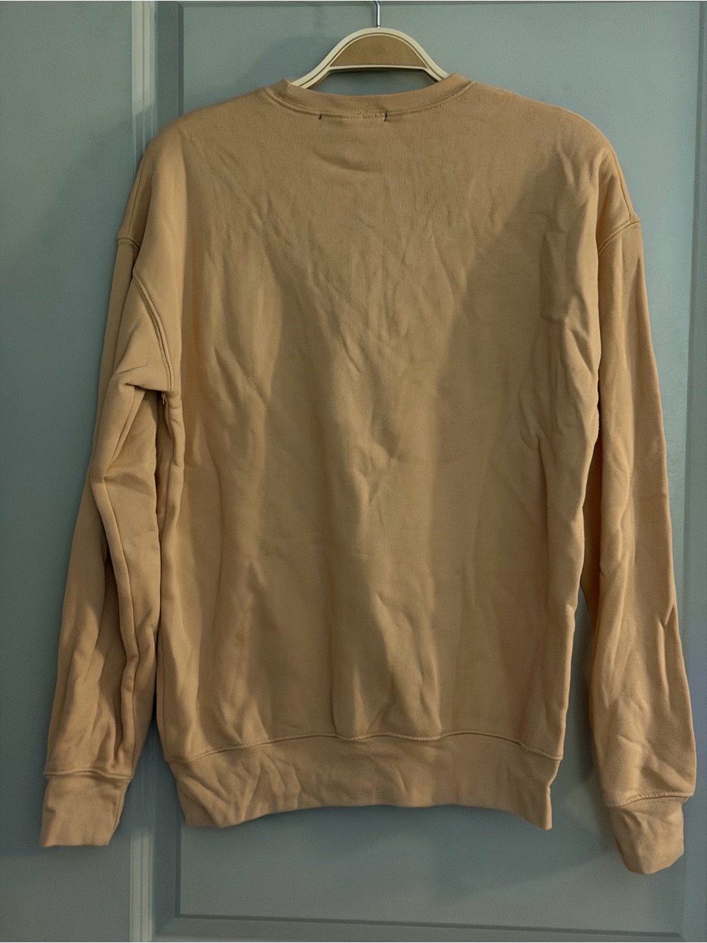 Brand New Kiel James Patrick Beige Pumpkin Spice Sweatshirt In Small — image 6 of 8
